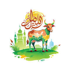 Elegant Eid Al-Adha festival design