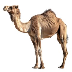 Photo of Camel isolated on white background