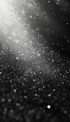 Obraz premium Abstract grey light bokeh for a blurred and defocused background texture concept