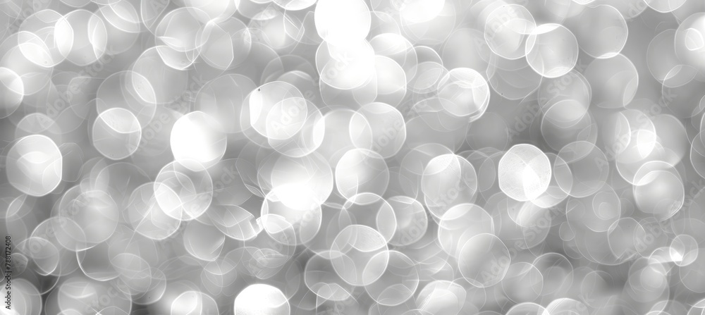 Poster soft grey light bokeh abstract background perfect for enhancing artistic design projects