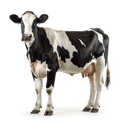 Photo of Cow isolated on white background