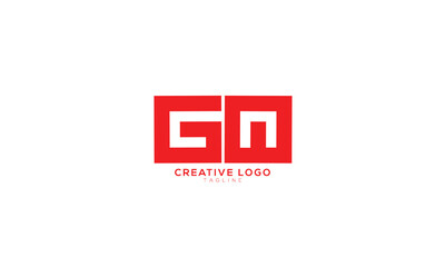 GN Abstract initial monogram letter alphabet logo design