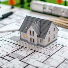 Constructing a new home requires meticulous planning, skilled labor, and quality materials to ensure durability and functionality.