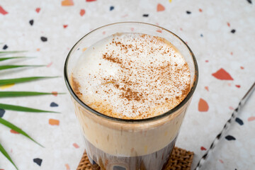Einspanner, croissant, waffle, croiffle, strawberry, latte, coffee, Dutch, vanilla, blue latte, iced