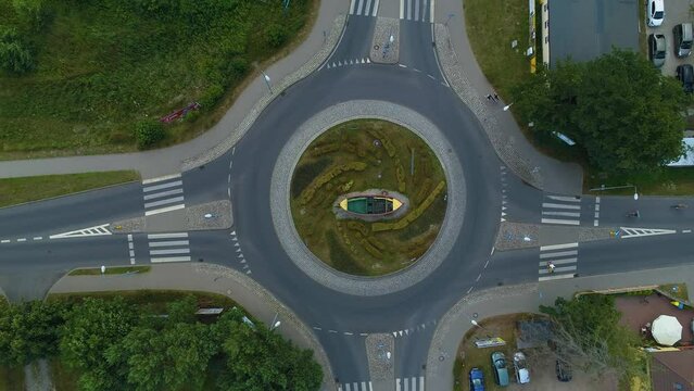 Rondo Boat Mrzezyno Lodka Aerial View Poland