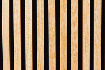 The texture of lamella wood.