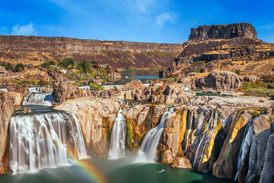 Shoshone Falls Park, Idaho, USA on Snake River