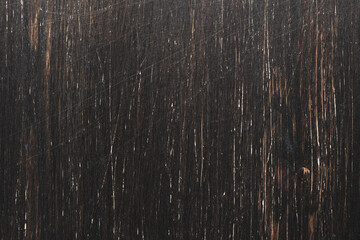 Wooden texture with natural wood pattern. Black wood vertical structure background