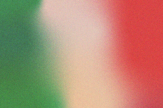 Background grainy blurry red green gradient with a colorful soft noise effect.Cinco de mayo gradient background.Tricolor flag color banner header poster,landing page,backdrop design . Raster 300ppi.