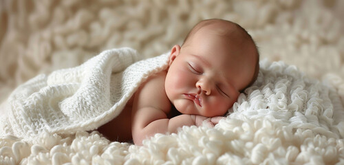 newborn child sleeping