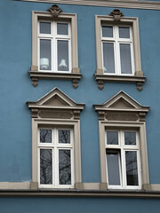 windows of a house