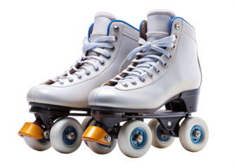 roller skates shoes isolated