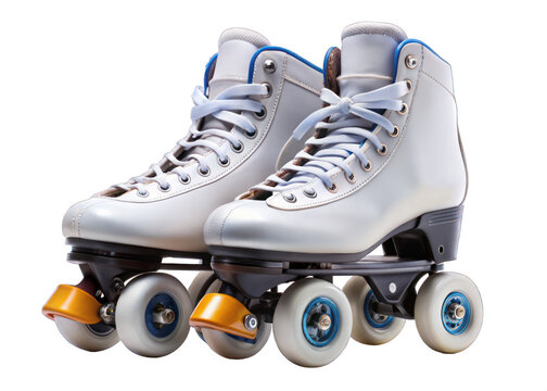 roller skates shoes isolated