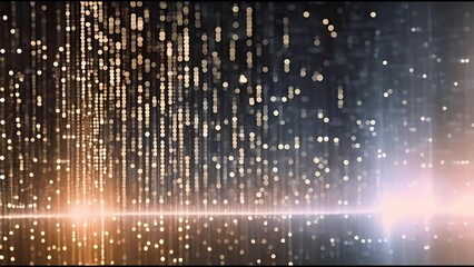 Creating a vision of futuristic background in digital artistry