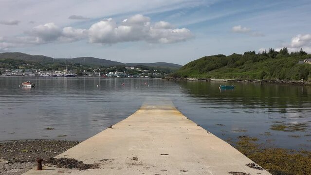 The Binroe Slipway in Killybegs, County Donegal, Ireland