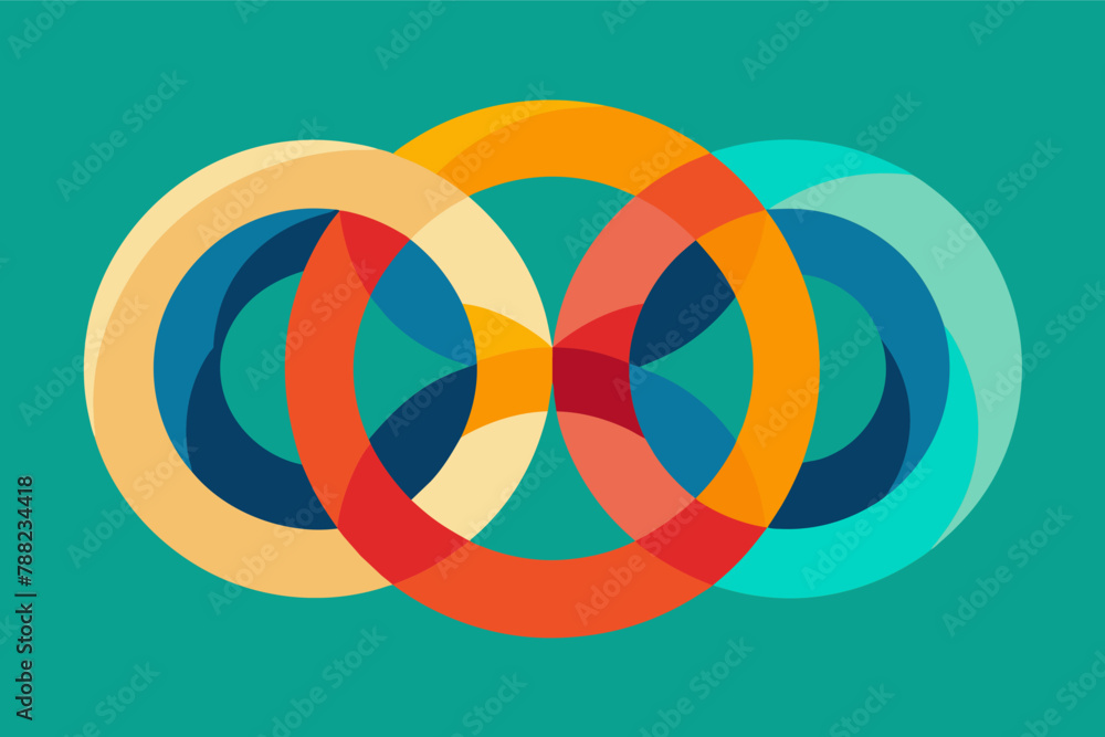 Poster a linear design conveying a sense of direction and purpose