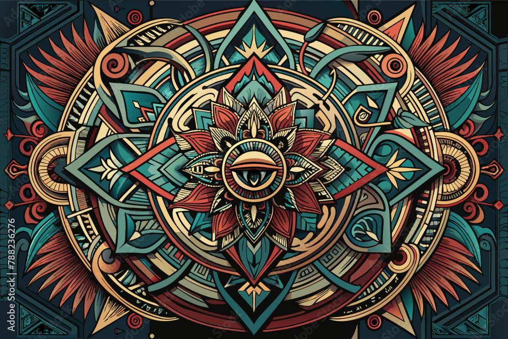 Poster An intricate design conveying complexity and intricacy