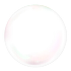 Holographic bubble png frame sticker, aesthetic graphic, transparent background