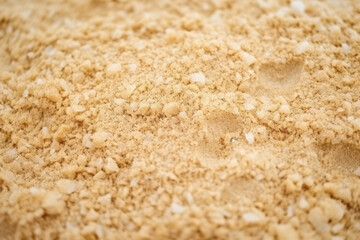 sand close-up, macro, back