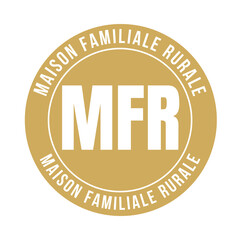 Symbole MFR maison familiale rurale en France