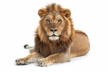 Lion, Isolated on white
