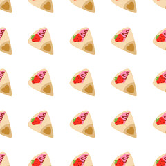 crepes pattern illustration 