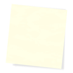 Sticky note png yellow paper sticker, transparent background