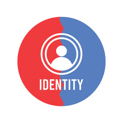 identity icon vector