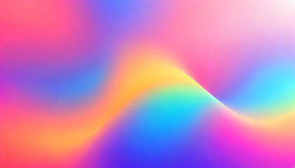 Obraz premium Dynamic soft gradient background. Modern bright wallpaper with colorful half tones shapes