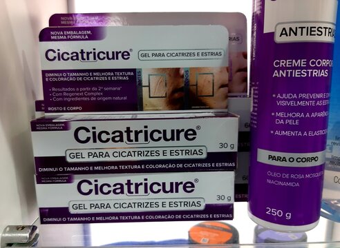 Cicatricure - Gel Cicatrizes e Estrias, desenvolvido especialmente para tratar cicatrizes e estrias.