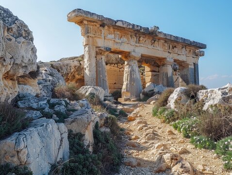 The Hagar Qim Temples in Malta