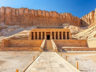 The Royal Tombs in the Valley of the Kings, Egypt - obrazy, fototapety, plakaty