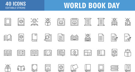 world globe earth planet icon set . book dictionary science  icon symbol template illustration inspiration
