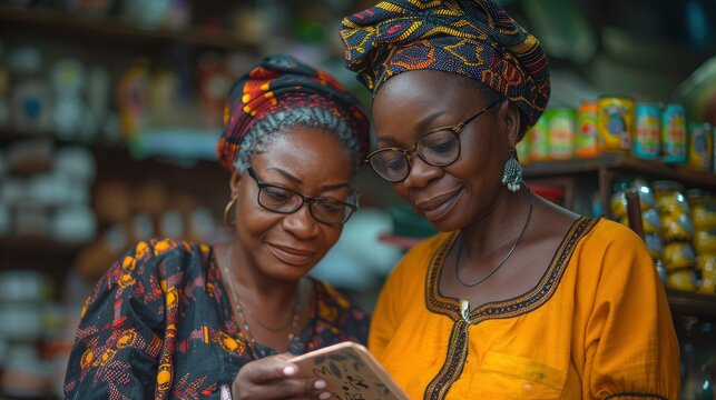 A mother receiving a handmade gift from her child, treasuring the thoughtfulness behind itimage