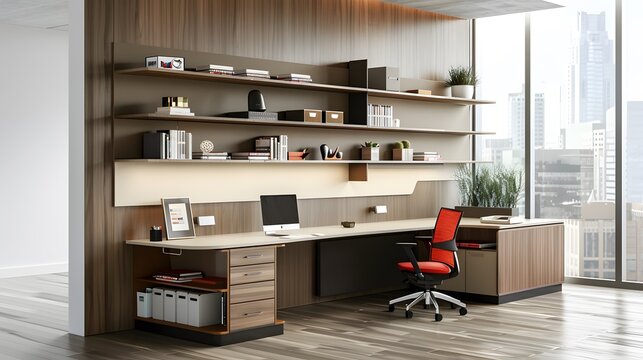 comfortable work space