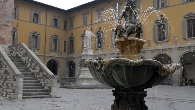 Palazzo Pretorio of Tuscan town of Prato, Italy