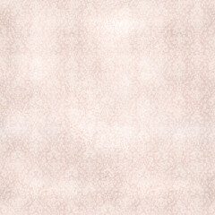 Seamless vintage pattern with damask ornament. Light geometric pattern. Hand-drawn watercolor background illustration. For wallpapers, textile, vintage cards, scrapbooking paper