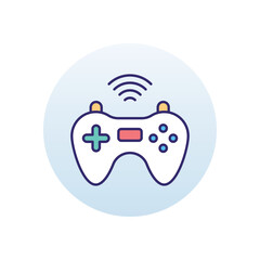 Gamepad vector icon