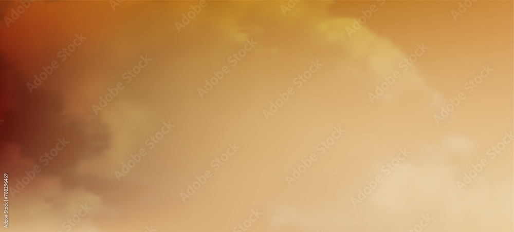 Aufkleber modern colorful gradient background with clouds