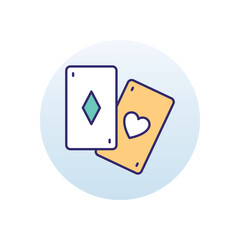 Playing Cards vector icon