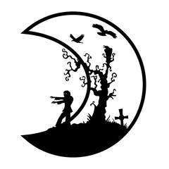 Halloween Scenes Bundle Svg