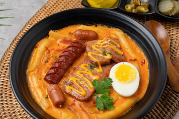 Jewelry, kimbap, chicken leg, boneless, cream, rice cake, pasta, rosé, paella, truffle, Sichuan, jajang, tteokbokki