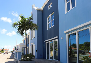 in the main street of Kralendijk, the capital city of Bonaire Island, Caribbean Netherlands - 788304661