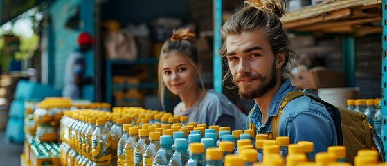 Compassionate Hearts Fighting Food Waste. Concept Food Rescue, Community Support, Sustainability, Hunger Relief, Compassionate Initiative