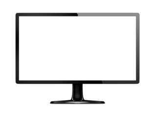 Computer screen mockup transparent png