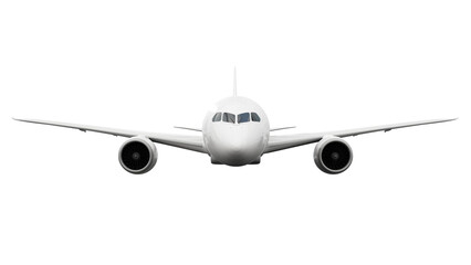 3D aircraft png clipart, realistic vehicle on transparent background