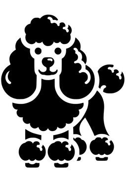 Poodle SVG, Dog SVG, Pet SVG, Dog breed SVG, Poodle Silhouette, Poodle Cricut, Poodle Clipart, Poodle Logo, Labradoodle SVG