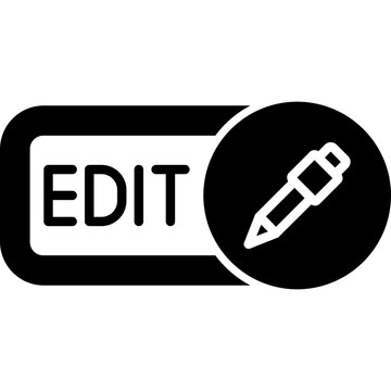 Edit Button Icon Edit Button