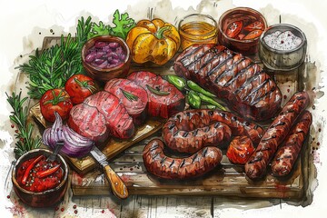 The Grill Master's Essential Guide: From Selecting Premium Meats to Mastering Techniques for Memorable Outdoor Meals.