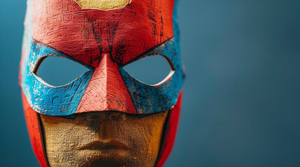 Superhero mask, cut out  - obrazy, fototapety, plakaty